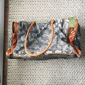 Clea Ray Flower Print Duffle